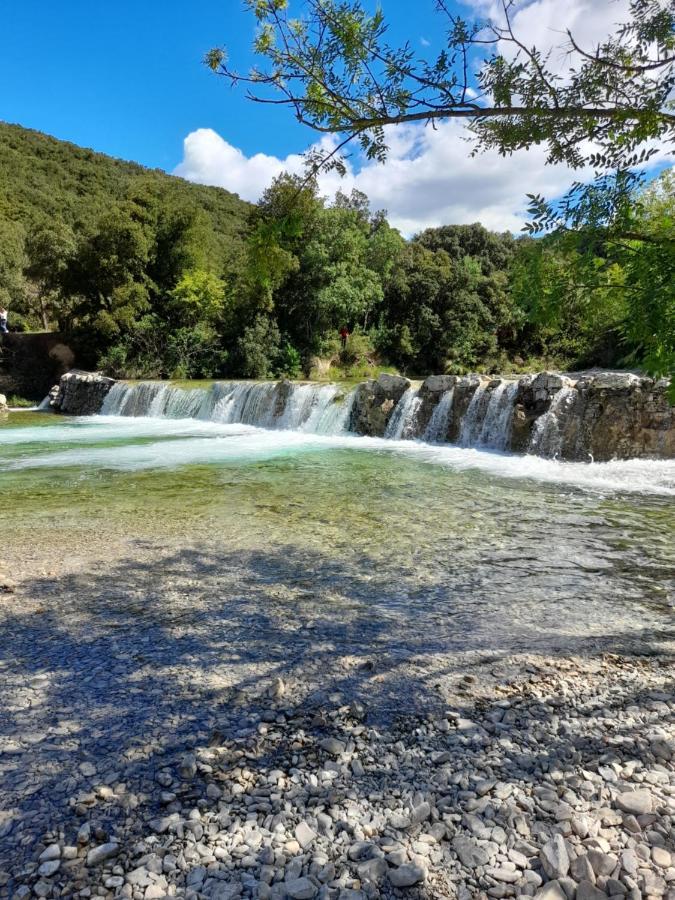 Gite La Chaumette Appartement Turquoise Villeneuve-de-Berg Dış mekan fotoğraf
